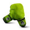 Geometric Polygonal Green Print Boxing Gloves-grizzshop