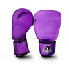 Geometric Polygonal Purple Print Boxing Gloves-grizzshop