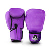 Geometric Polygonal Purple Print Boxing Gloves-grizzshop