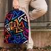 Geometric Print Backpack-grizzshop