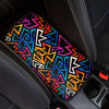 Geometric Print Car Console Cover-grizzshop