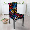 Geometric Print Chair Cover-grizzshop