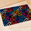 Geometric Print Door Mat-grizzshop