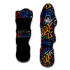 Geometric Print Muay Thai Shin Guard-grizzshop