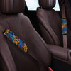 Geometric Print Seat Belt Cover-grizzshop