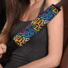 Geometric Print Seat Belt Cover-grizzshop