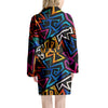 Geometric Print Women's Robe-grizzshop