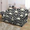 Geometric Skull Loveseat Cover-grizzshop