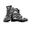 Geometric Skull Men's Boots-grizzshop