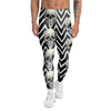 Geometric Skull Men's Leggings-grizzshop