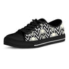 Geometric Skull Men's Low Top Shoes-grizzshop