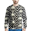 Geometric Skull Men's Sweatshirt-grizzshop