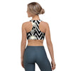 Geometric Skull Sports Bra-grizzshop