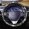 Geometric Skull Steering Wheel Cover-grizzshop