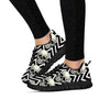 Geometric Skull Women's Sneakers-grizzshop