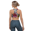 Geometric Sports Bra-grizzshop