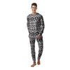 Geometric Tribal Aztec Print Pattern Men's Pajamas-grizzshop