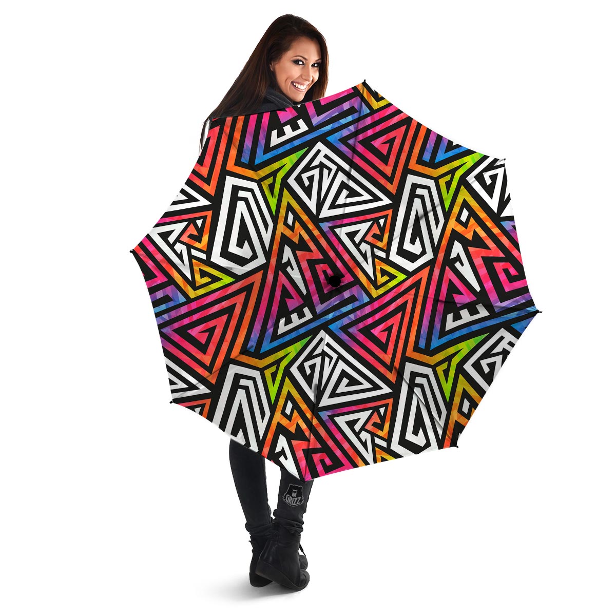 Geometric Umbrella-grizzshop