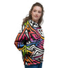 Geometric Women's Hoodie-grizzshop