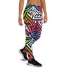 Geometric Women's Joggers-grizzshop