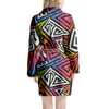 Geometric Women's Robe-grizzshop