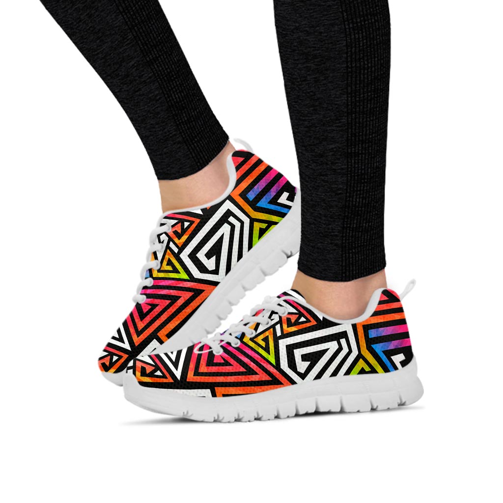 Geometric Women's Sneakers-grizzshop