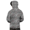 Geometrical Houndstooth Patchwork Print Pattern Men's Hoodie-grizzshop