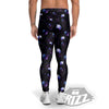 Geometry 80's Style Print Pattern Men's Leggings-grizzshop