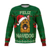 German Shepherd Feliz Navidog Ugly Christmas Sweater-grizzshop