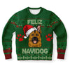German Shepherd Feliz Navidog Ugly Christmas Sweater-grizzshop