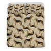 German Shepherd Pattern Print Duvet Cover Bedding Set-grizzshop