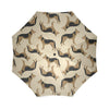 German Shepherd Pattern Print Foldable Umbrella-grizzshop