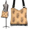 German Shepherd Print Pattern Crossbody Bags-grizzshop