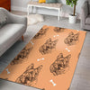 German Shepherd Print Pattern Floor Mat-grizzshop