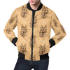 German Shepherd Print Pattern Men's Bomber Jacket-grizzshop