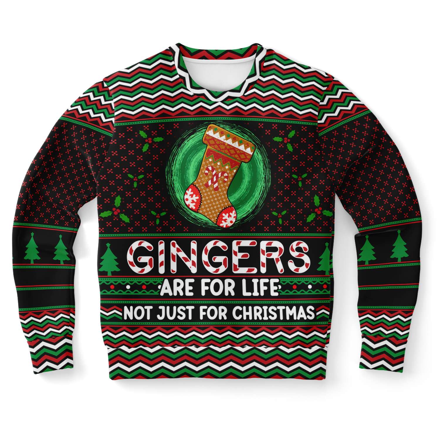 Ginger Are For Life Not Just For Christmas Ugly Christmas Sweater-grizzshop