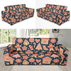 Gingerbread Man Chirstmas Pattern Print Sofa Covers-grizzshop