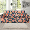 Gingerbread Man Chirstmas Pattern Print Sofa Covers-grizzshop