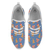 Gingerbread Man Xmas Print Pattern White Athletic Shoes-grizzshop