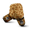 Load image into Gallery viewer, Giraffe Brown Yellow Print Pattern Boxing Gloves-grizzshop
