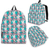 Giraffe Cartoon Pattern Print Premium Backpack-grizzshop