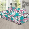 Giraffe Cartoon Pattern Print Sofa Covers-grizzshop