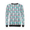 Giraffe Cartoon Pattern Print Women Crewneck Sweatshirt-grizzshop