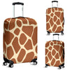 Giraffe Pattern Print Luggage Cover Protector-grizzshop