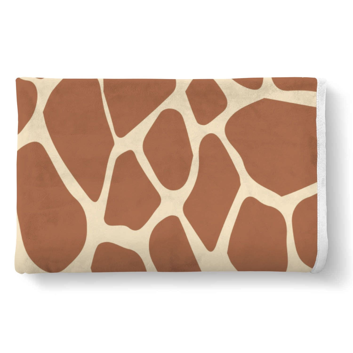 Giraffe Pattern Print Throw Blanket-grizzshop