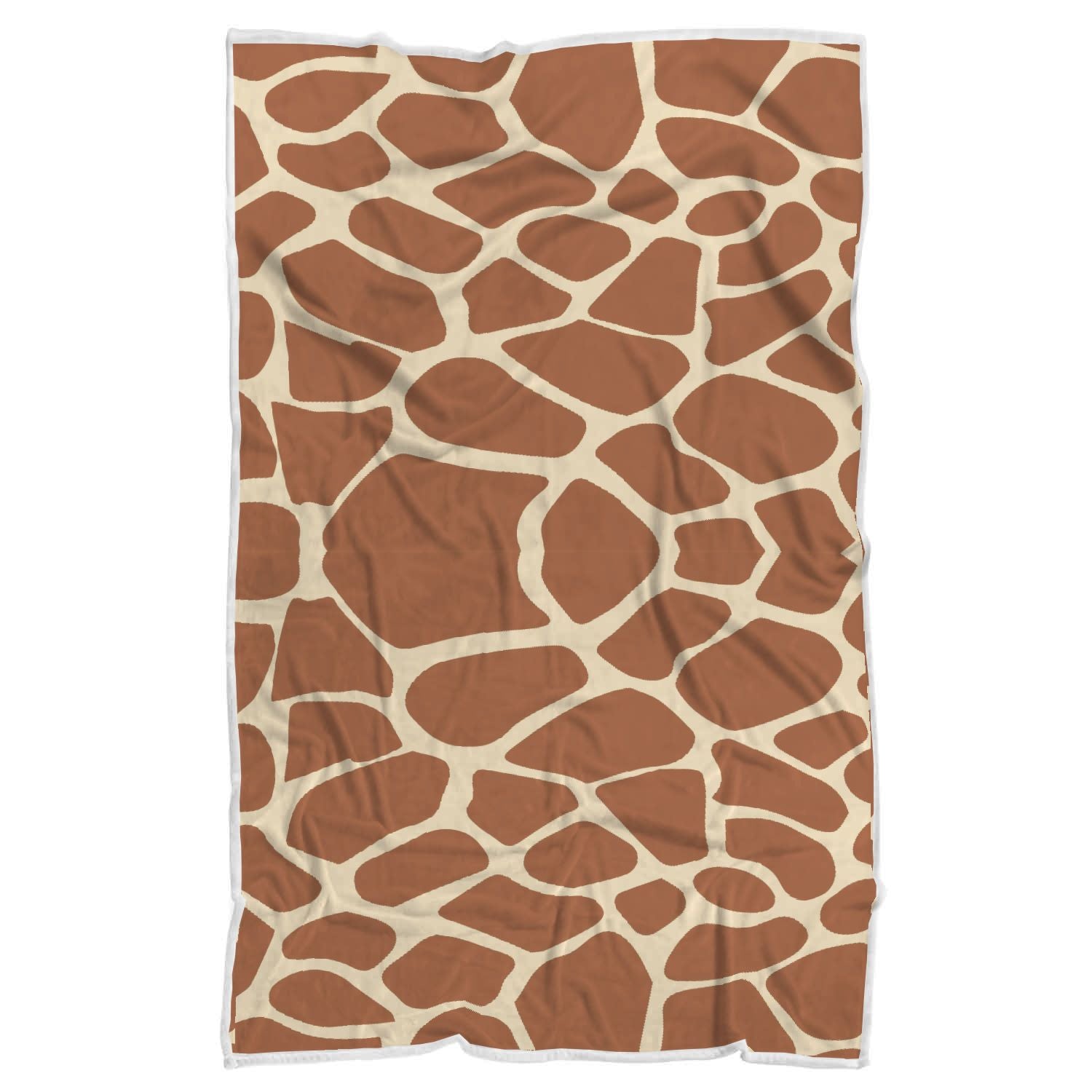 Giraffe Pattern Print Throw Blanket-grizzshop