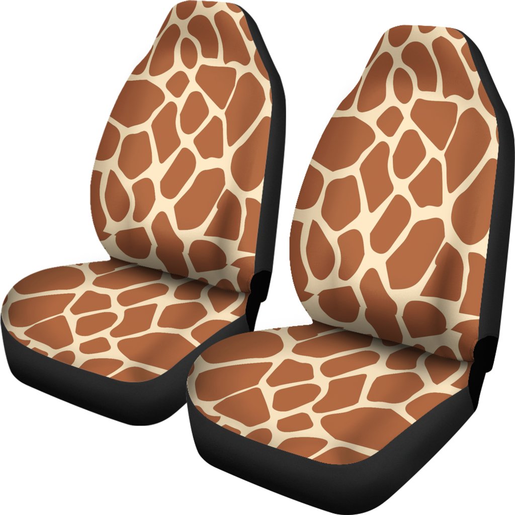 Giraffe Pattern Print Universal Fit Car Seat Cover-grizzshop
