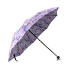 Giraffe Purple Pattern Print Foldable Umbrella-grizzshop