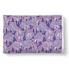 Giraffe Purple Pattern Print Throw Blanket-grizzshop