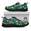 Giraffe Tropical Print Pattern Black Sneaker-grizzshop